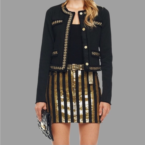 Michael Kors Dresses & Skirts - 🛑BOGO 🆕NWOT Michael Kors Denim/Sequin Mini Skirt